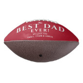 Modernes Red Best Vater Vater 3 Foto Collage Football (Gedreht 270)