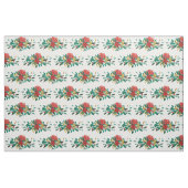 Modernes Red Green & Gold Weihnachtsmuster Stoff (Fat Quarter (45,7 x 55,9 cm))