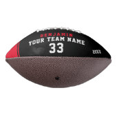 Modernes Red Player Number Team Foto Football (Gedreht 270)