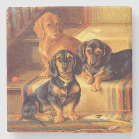 Modernes Refinities Steinuntersetzer (Vorderseite)