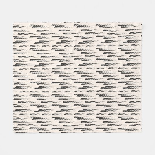 Modernes Regen-Muster Fleecedecke (Vorderseite (Horizontal))