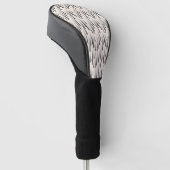Modernes Regen-Muster Golf Headcover (angewinkelt)