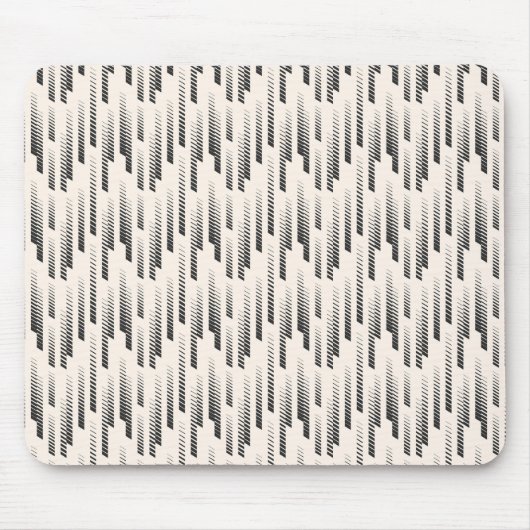 Modernes Regen-Muster Mousepad (Vorne)