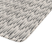 Modernes Regen-Muster Schneidebrett (Ecke)