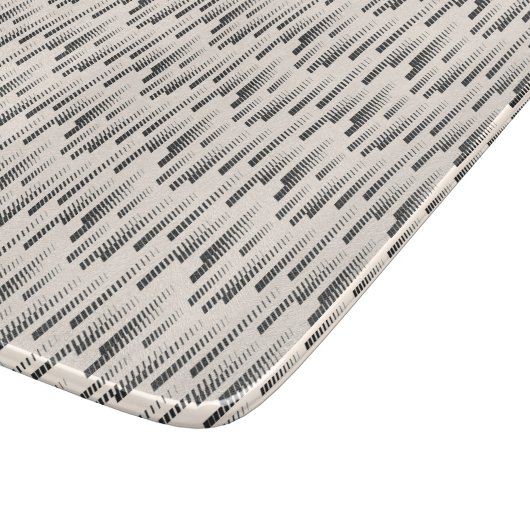 Modernes Regen-Muster Schneidebrett (Ecke)