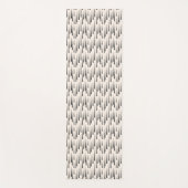 Modernes Regen-Muster Yogamatte (Vorderseite)