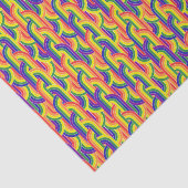 Modernes Regenbogenmuster Seidenpapier (Ausschnitt)