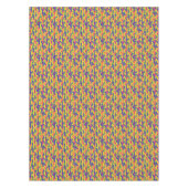 Modernes Regenbogenmuster Tischdecke (Vorderseite)