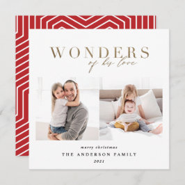 Modernes religiöses Gold 2 Foto Weihnachten