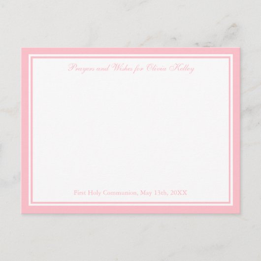 Modernes religiöses Kreuz, Wünsche und Gebetskarte Postkarte (Vorderseite)