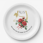 Modernes Rennpferd Derby & Drinks Party Reittiere Pappteller (Vorderseite)