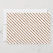 Modernes Rennpferd Derby Party Reitsport Einladung (Rückseite)