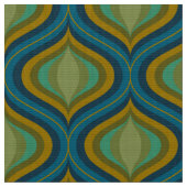 Modernes Retro-60er-70er-Gewebe aus dem Mittelalte Stoff (Nahaufnahme)