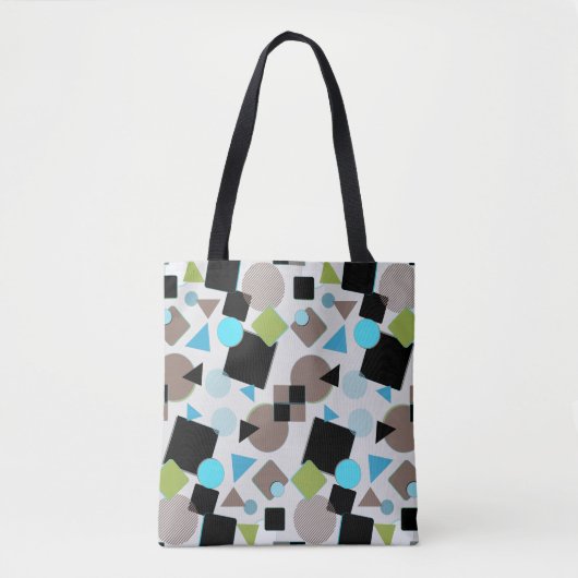 Modernes Retro-Abstract-Design Tasche (Vorderseite)