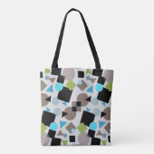 Modernes Retro-Abstract-Design Tasche (Rückseite)