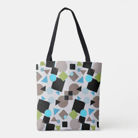 Modernes Retro-Abstract-Design Tasche (Rückseite)