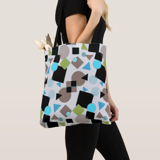 Modernes Retro-Abstract-Design Tasche (Von Nahem)