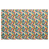 Modernes Retro-Abstrakt Stoff (Fat Quarter (45,7 x 55,9 cm))