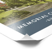 Modernes Retro Birmingham Poster (Ecke)