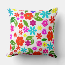 Modernes Retro-Blumenmuster