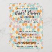 Modernes Retro | BRAUTPARTY Einladung (Vorne/Hinten)