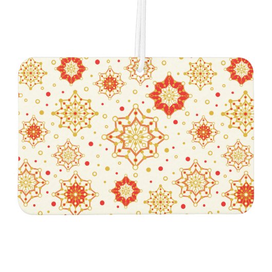 Modernes Retro-Design Mitte des Jahrhunderts Autolufterfrischer (Rückseite)