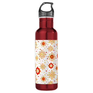 Modernes Retro-Design Mitte des Jahrhunderts Edelstahlflasche