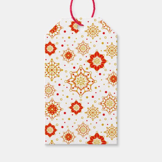 Modernes Retro-Design Mitte des Jahrhunderts Geschenkanhänger (Vorderseite)