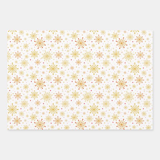 Modernes Retro-Design Mitte des Jahrhunderts Geschenkpapier Set (Vorderseite 2)