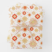 Modernes Retro-Design Mitte des Jahrhunderts Geschenkpapier Set (Beispiel)