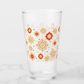 Modernes Retro-Design Mitte des Jahrhunderts Glas (Rückseite)