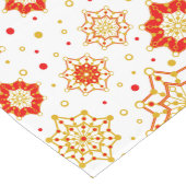 Modernes Retro-Design Mitte des Jahrhunderts Großer Tischläufer (Ecke)