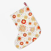 Modernes Retro-Design Mitte des Jahrhunderts Großer Weihnachtsstrumpf (Rückseite (Hängend))