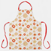 Modernes Retro-Design Mitte des Jahrhunderts Schürze (Vorderseite)