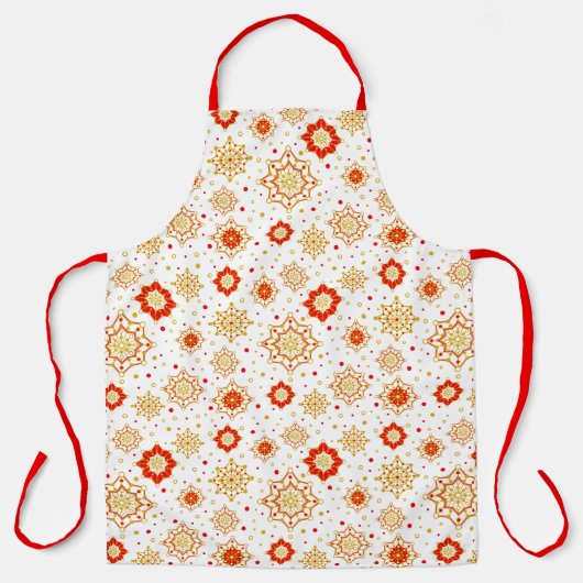 Modernes Retro-Design Mitte des Jahrhunderts Schürze (Vorderseite)