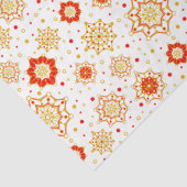 Modernes Retro-Design Mitte des Jahrhunderts Seidenpapier (Detail)