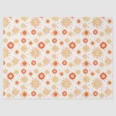 Modernes Retro-Design Mitte des Jahrhunderts Seidenpapier (Vorderseite)