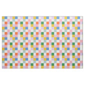 Modernes Retro-farbiges, kariertes Muster Stoff (Yard (91,4 cm))