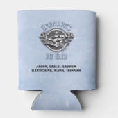 Modernes Retro-Großraumauto für die Crew Pit Dosenkühler (Rückseite)