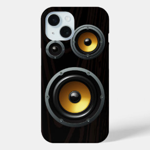 Modernes Retro hölzernes Korn-Lautsprecher-Trio Case-Mate iPhone Hülle