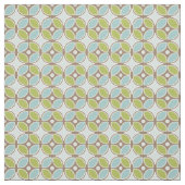 Modernes Retro-Mod Square-Design im Mittelalter Stoff (Muster)