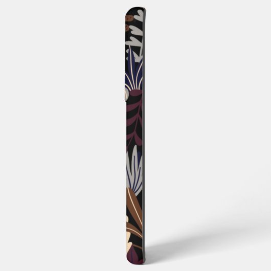 Modernes Retro-Muster Samsung Galaxy Hülle (Linke Seite)