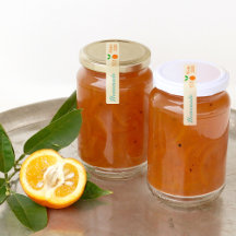 Modernes Retro Orange Marmalade Tamper Proof Siege