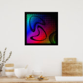 Modernes Retro Poster (Küche)