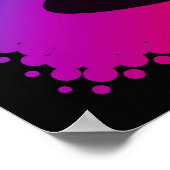 Modernes Retro Poster (Ecke)