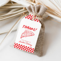 Modernes Retro Rotes Pizzeria Pizza Party
