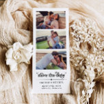 Modernes Retro Save the Date | Foto-Standstreifen Magneteinladung<br><div class="desc">Modernes Retro Save the Date | Foto Stand Strip Modernes Retro Save the Date laden ein | Hochzeitsankündigung Dieses trendige Save the Date ist ein zeitloses Design, das für böhmische, Retro-, Minimalisten- oder Modernitätsveranstaltungen passt. Sie können den Text und die Hintergrundfarbe ganz einfach ändern, um sie besser an Ihr Thema...</div>