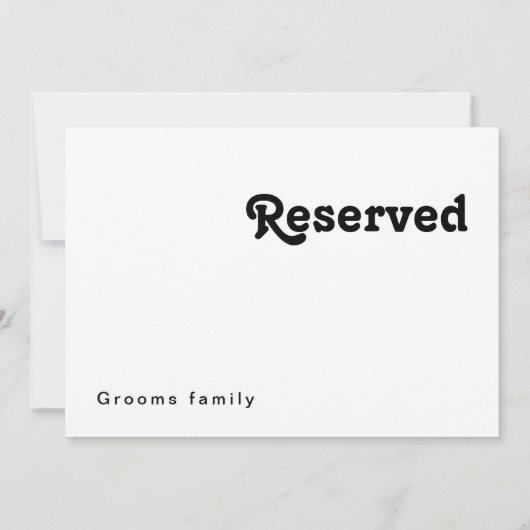 Modernes Retrozeichen vorbehalten (Rückseite)