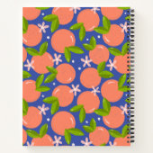 Modernes RezeptNotebook Notizblock (Rückseite)