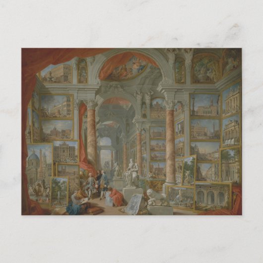 Modernes Rom Postkarte (Vorderseite)